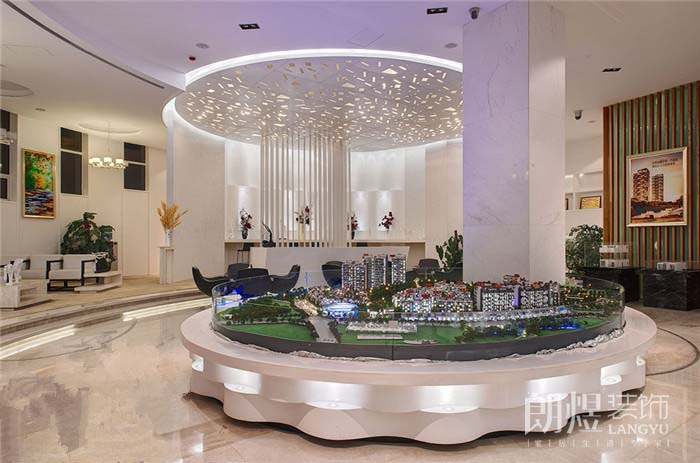 美觀大氣的售樓部裝修效果圖