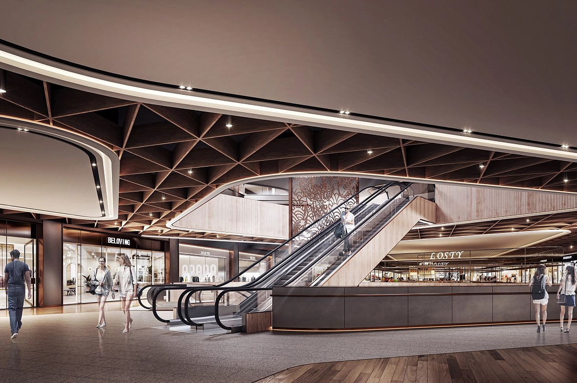 百貨商場室內(nèi)裝修效果圖